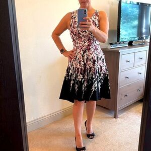 NWOT White House Black Market floral Hi-low dress size 0